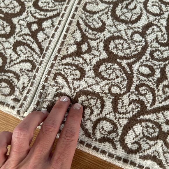 Peruvian Link Women's Monterey Cardigan Sz Small Alpaca Collection Camel Cozy - Picture 10 of 11